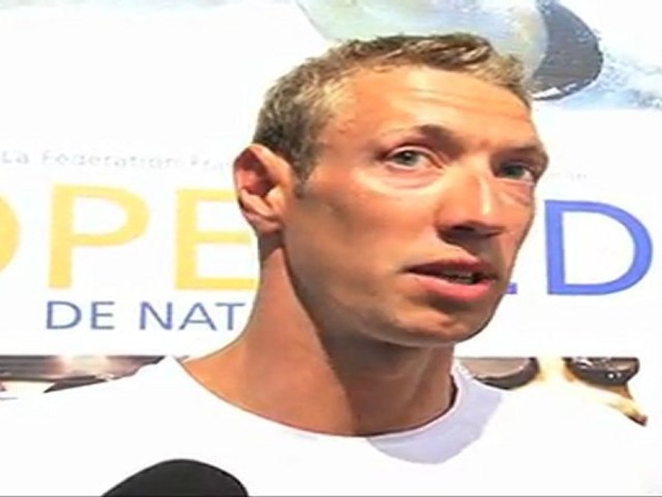 Sport365 : Alain Bernard a "envie de se racheter"