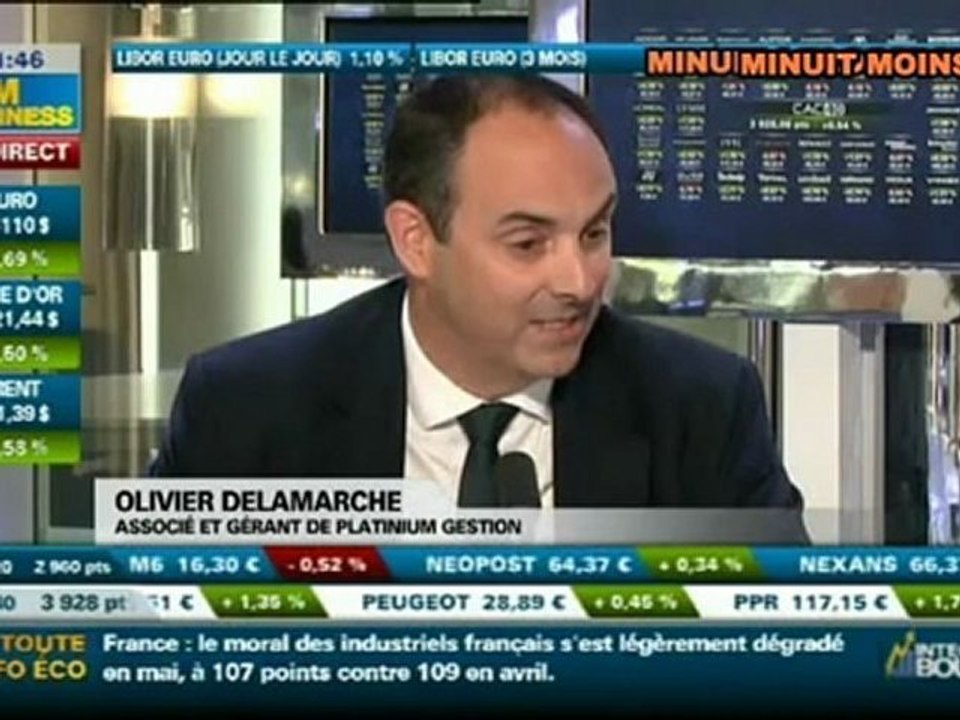 Olivier Delamarche - 14 juin 2011 - BFM Business 14/06/2011