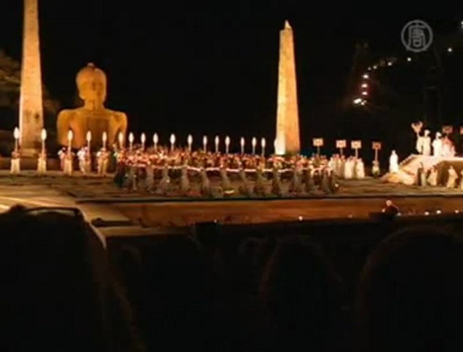 « Aïda » de Verdi au Mont Masada