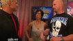 Steve Austin, Dolph Ziggler & Vickie Guerrero backstage 6-13-11