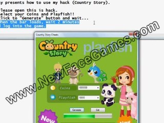 Country Story Free PlayFish cash and Coins