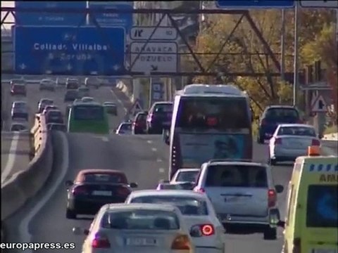 Normalidad en las carreteras madrileñas