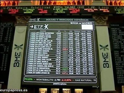 La bolsa abre con una caída del 0,55%.