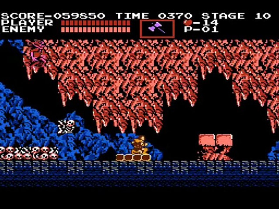 Walkthrough Castlevania 4) Niveau 4