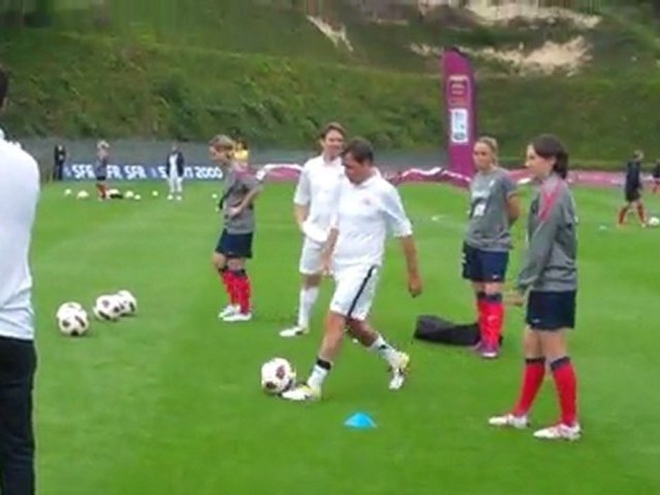 Gilbert au coup franc !