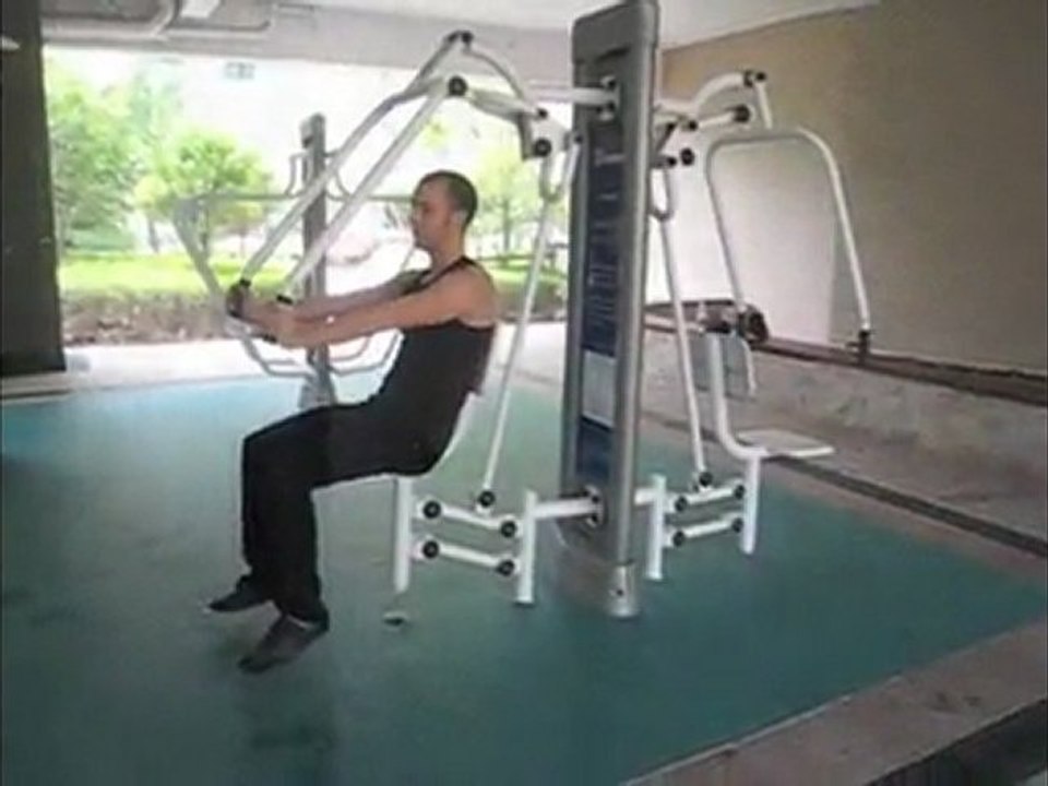 fitness plein air, la push machine