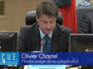 Intervention du ministre Olivier Chastel lors du FECUE
