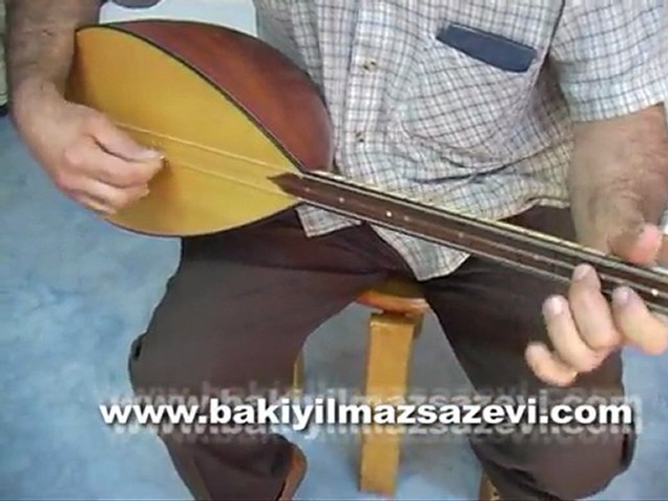 Ardıç bağlama kısa  sap mat 38cm baki yilmaz saz evinden(Juniper short  neck)