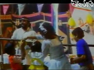 Mala Sree enjoying with children in an Exhibition