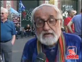 Napoli - Il piazza la festa per i Referendum