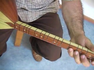 Maun Bağlama kısa sap 40cm.(short neck mahogany)