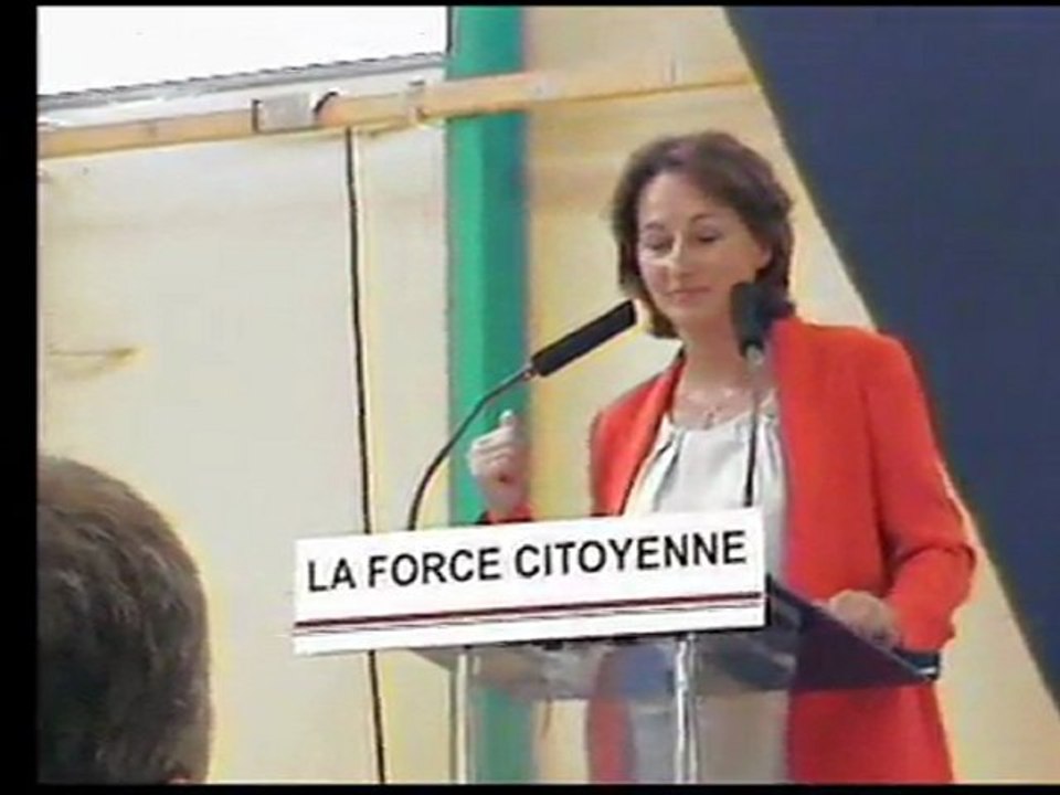 Réunion publique Ségolène Royal Pau - 11 Juin 2011