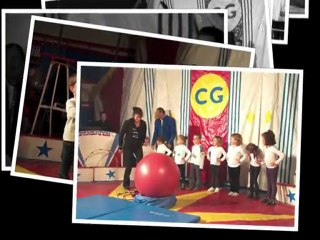 CIRQUE à l'Ecole Notre Dame le 25 mars 2012-Écran
