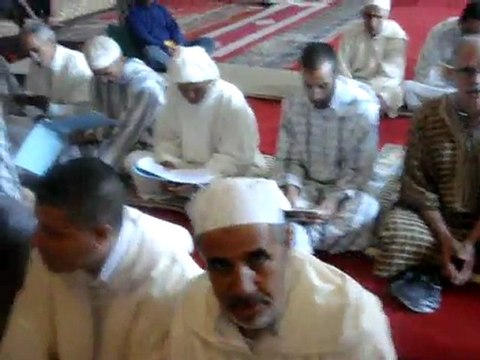 Maroc Salé Zaouia de Moulay Abdallah Benhassoun séance de dikr Douâa Annaçiri