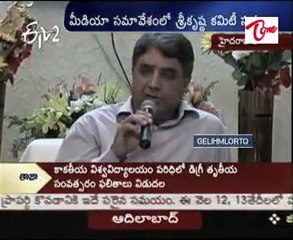 Declaring Separate Telangana is only Solution