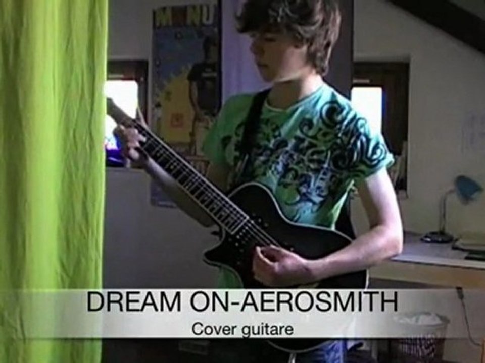 Dream On-Aerosmith cover guiare