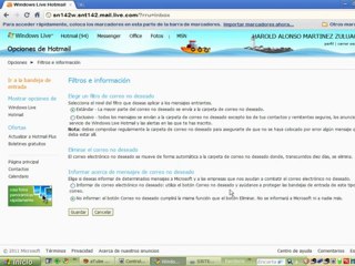 Cómo bloquear correos-e en hotmail