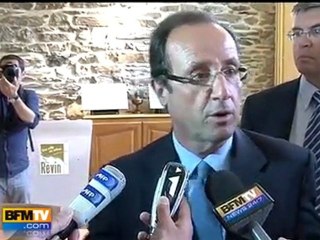 Hollande apprécie le soutien de Chirac