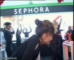 Amaia Salamanca inaugura una tienda Sephora