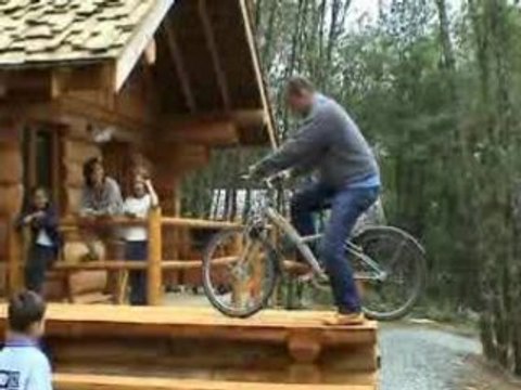 chute a velo - la cascade -