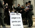 Activistas se manifiestan contra el G20