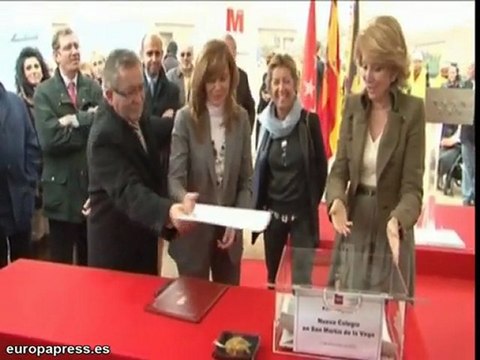 Aguirre inaugura un nuevo centro educatívo
