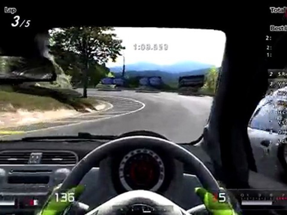 Gran Turismo 5 - Fiat 500 Trial Mountain Seasonal Expert Event - Gold