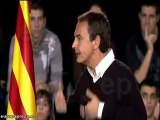 Zapatero pide a Rajoy que nunca más vaya 