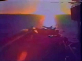 Super Étendard en el portaaviones ARA 25 De Mayo