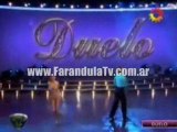 FarandulaTv.com.ar Erika Mitdank bailo el duelo del ritmo Cha cha cha. Bailando 2011