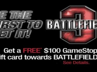 FREE $100 GameStop Gift Card Towards BATTLEFIELD 3