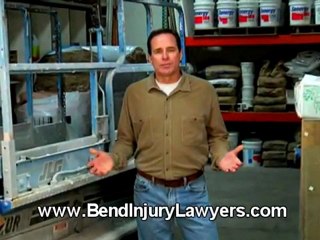 Accident on company time, Bend Oregon, Settled case