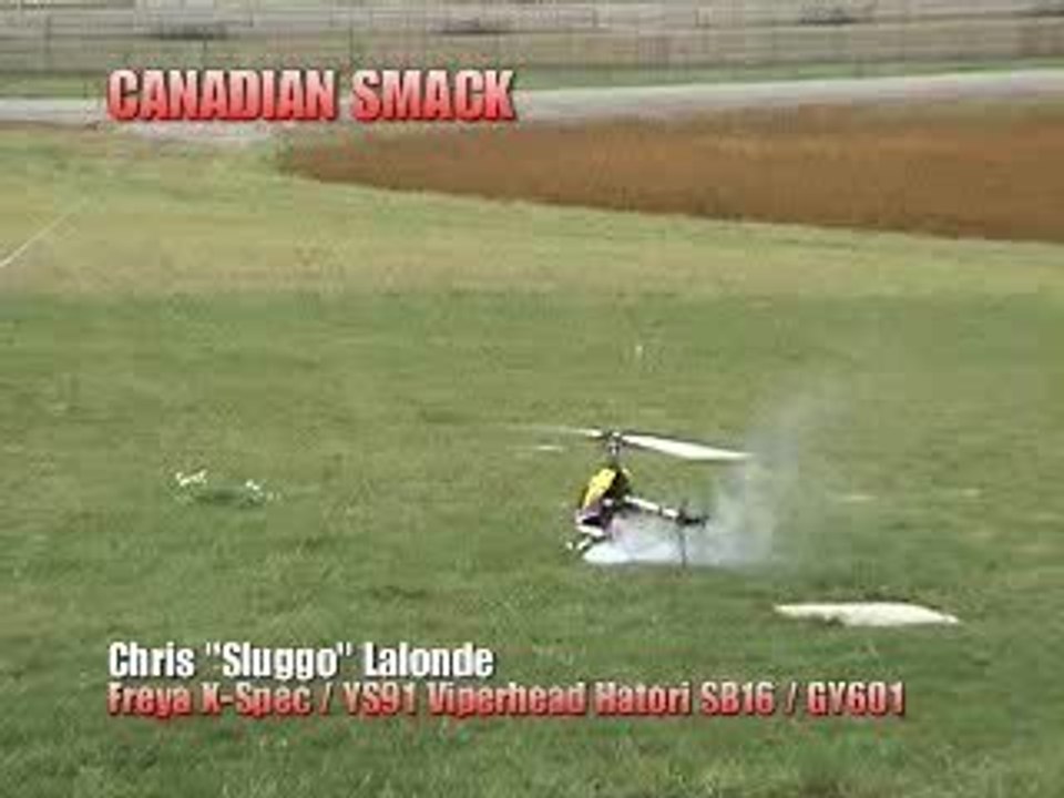 Voltige hélico Rc th. Chris Lalonde