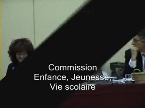 elections des membres de la commission Enfance, jeunesse et vie scolaire