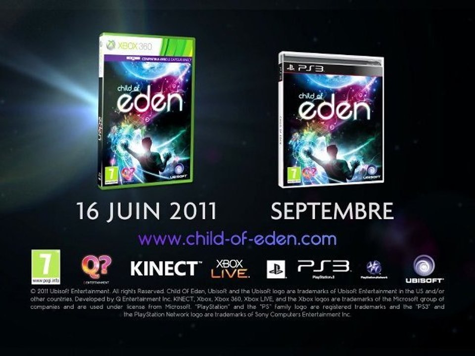 Child of Eden - Nouvelle bande annonce