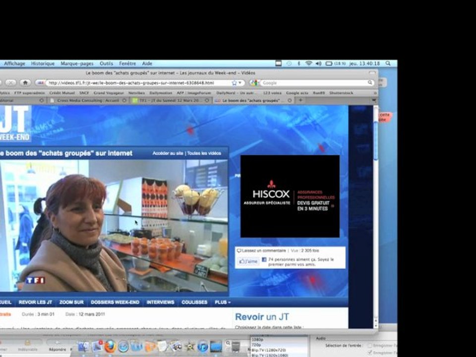 Reportage TF1 Groupon