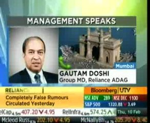 Quiry by ICAI -Clarification of ADAG MD-Goutham Doshi-01/04