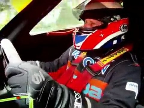 La Mazda 787B en démonstration au Mans