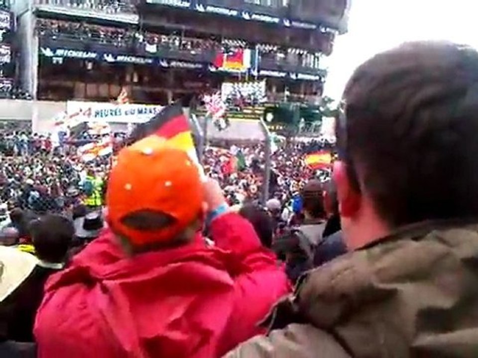 24 h mans fin podium  la coupe