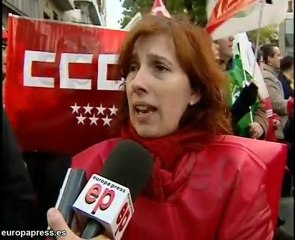 Manifestación contra Proyecto de Ley Postal