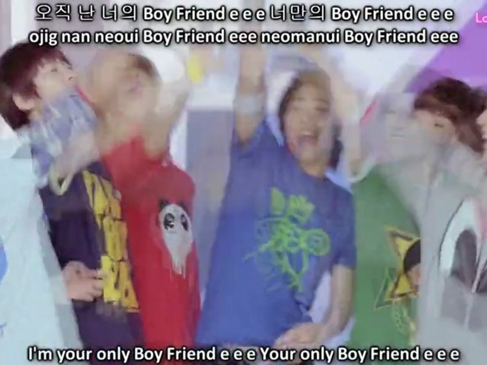 Boyfriend - Boyfriend MV [Eng/Rom/Han] HD