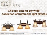 Bath Light Fixtures For A Unique Look On Your Bathroom