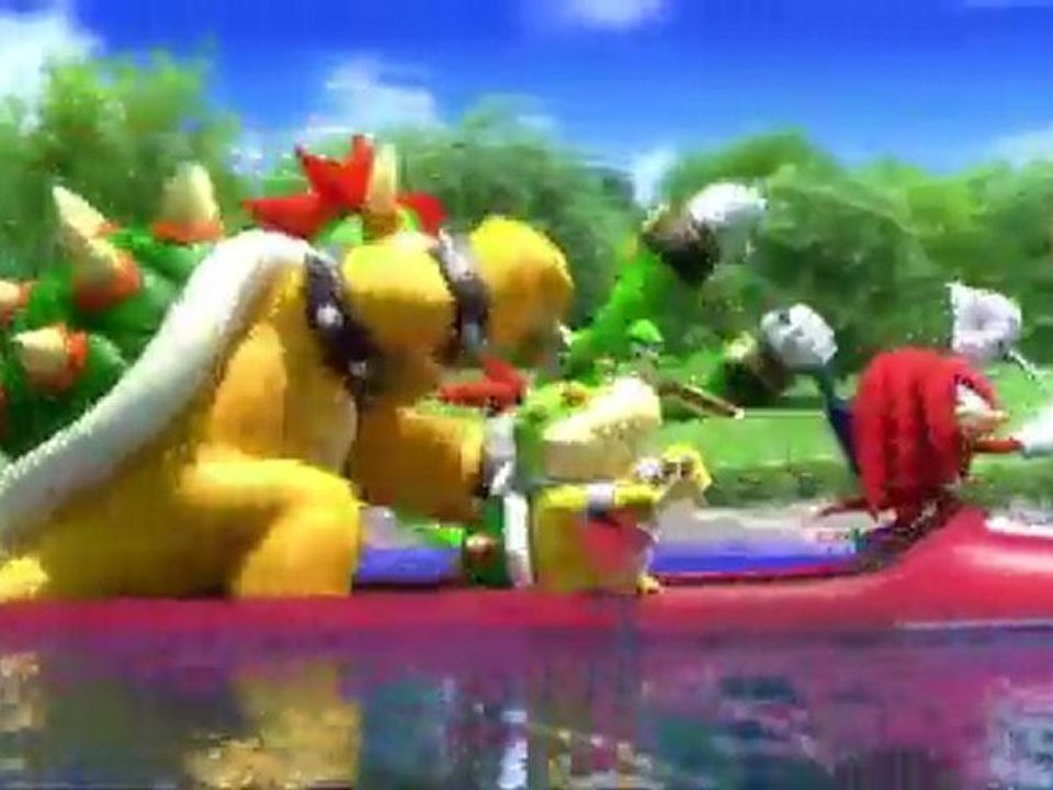 Mario & Sonic Londres 2012 trailer VF