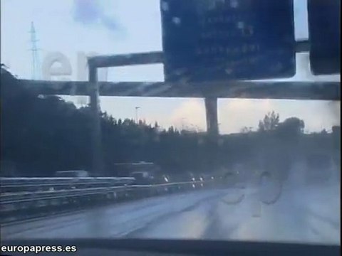 Retenciones kilométricas en Bilbao por accidentes