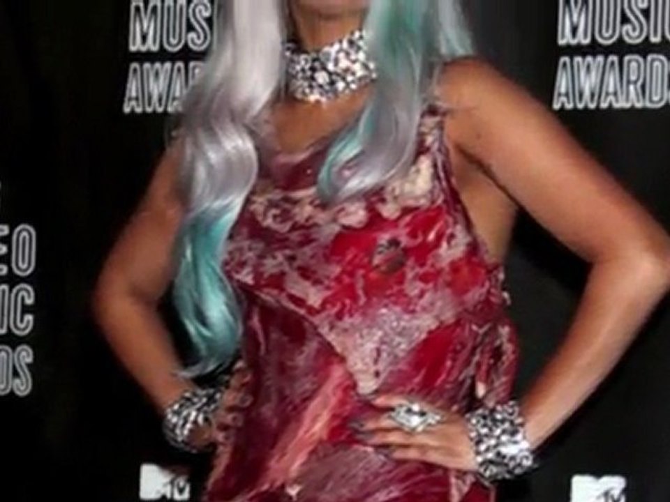 Lady Gaga's Meat Dress Going on Display