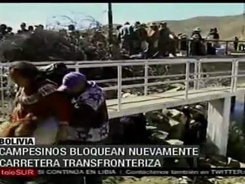 Campesinos peruanos rechazan minera canadiense