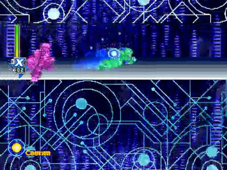 Rockman X5 Virus Stage 1 - Capcom (no powers, complete life,etc)