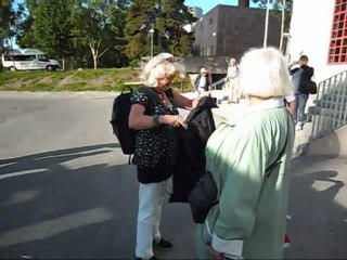 Film på väg till Gårdsjö Älgpark i Heby 14 Juni - 11.