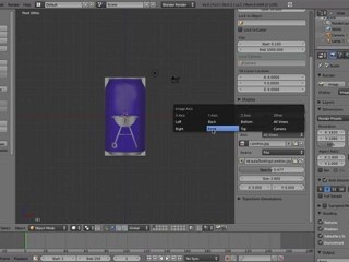 Mettre une image modèle dans blender 2.5