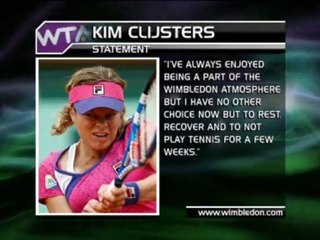 Wimbledon - La Clijsters si ritira